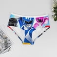 thumbnail image 3 of Power Rangers Womens Underwear Soft Breathable Brief Lace Panty Stretch Hipster Underpants Ladies Panties 3XL, 3 of 7