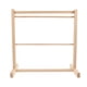 thumbnail image 1 of 1 Set Mini Muñeca Ropa Colgante Rack Muñecas de madera Ropa Ropa Organización Estante, 1 of 6
