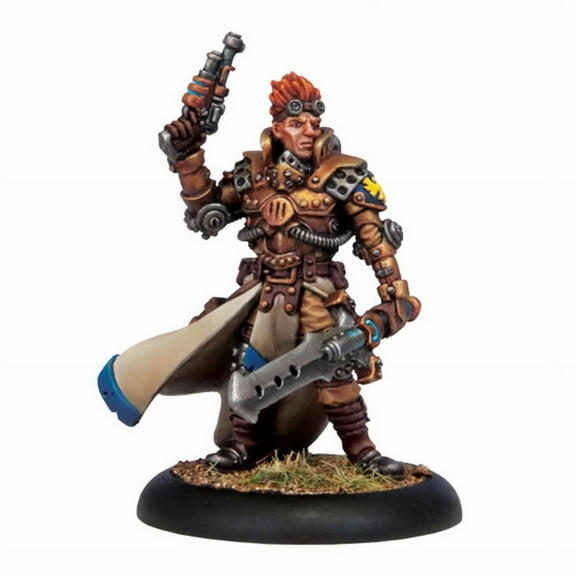 Commander Coleman Stryker Warcaster Cygnar Warmachine Minature Game Privateer Press