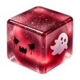 thumbnail image 2 of Halloween Ghost Squeeze Cube Slow Rising Fidget Ball Stress Relief Sensory Toy for Adults Anxiety Calming Aid, 2 of 8