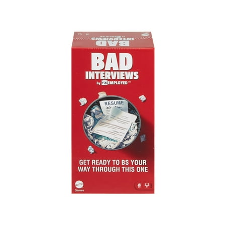 Bad Interviews by Funemployed Party Game for Adults and Game Night for 3 or More Players