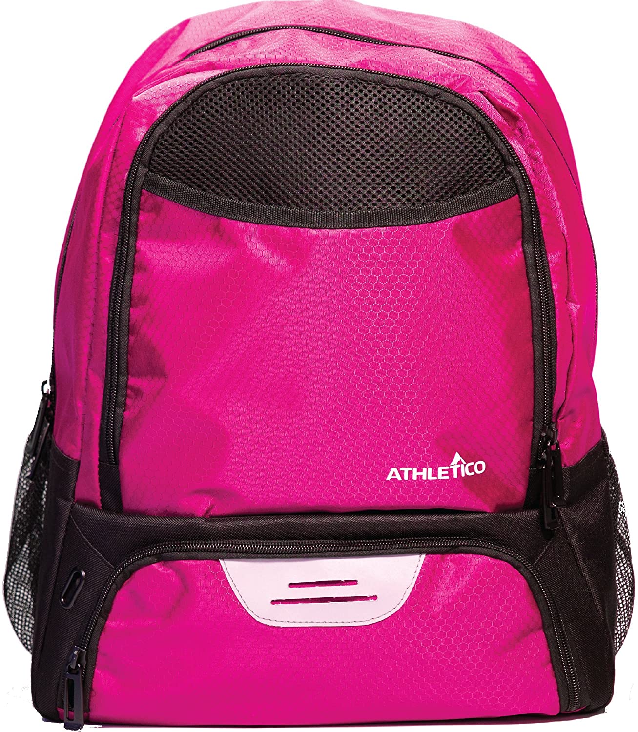 Tennis Racket Backpack for Women – Lightweight Tennis Bag Stores 2 Rackets,  Balls, and Sports Gear – Backpack Only Pink