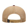 thumbnail image 4 of Knite Gorra Trucker Route 66 Wine Beige Malla Transpirable Biker Hombre, 4 of 5