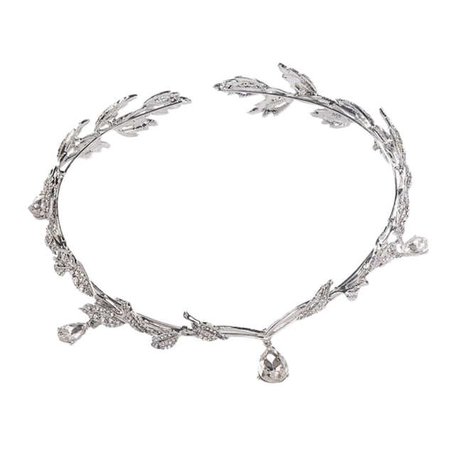 Diadema Tiara Yuyangstore para novia graduación Cumpleaños Estilo B