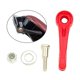 thumbnail image 2 of Electric Hair Clipper Blade Adjustment Lever For Wahl 8148 8591 Assemble Red, 2 of 5
