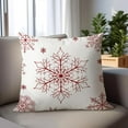 thumbnail image 5 of Christmas Throw Pillow Covers 18x18 Inch - Holiday Decor Printed Cushion Covers for Sofa/Bedroom, 5 of 5