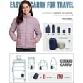 thumbnail image 3 of Pioneer Camp Packable Lightweight Quilted Puffer Jacket Women's, 3 of 6