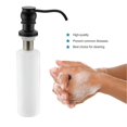 thumbnail image 3 of Kitchen Sink Soap Dispenser 350mL Large Capacity Dish Lotion Shampoo Dispenser Bottle Copper Built in Soap Dispenser for Kitchen Sink, 3 of 5