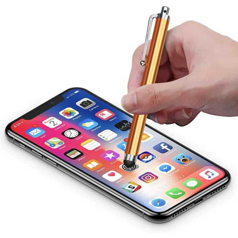 Mangle Kor nominelt 20 Pack Universal Capacitive Stylus Pen Portable Multicolor Touchscreen Stylus  Pens Compatible with Apple iPhone 5 /5S/ 5C /6/7/11 Plus iPad Galaxy Tablet  Smartphone PDA - Walmart.com