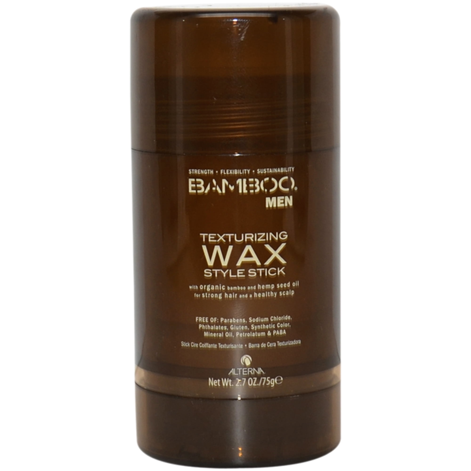 Alterna Bamboo Men Texturizing Wax Style For Men, 2.7 Oz