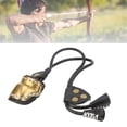 thumbnail image 4 of Archery Finger Protector, Brass And Leather Archery Thumb Guard For Archery Training Equipment, 4 of 8