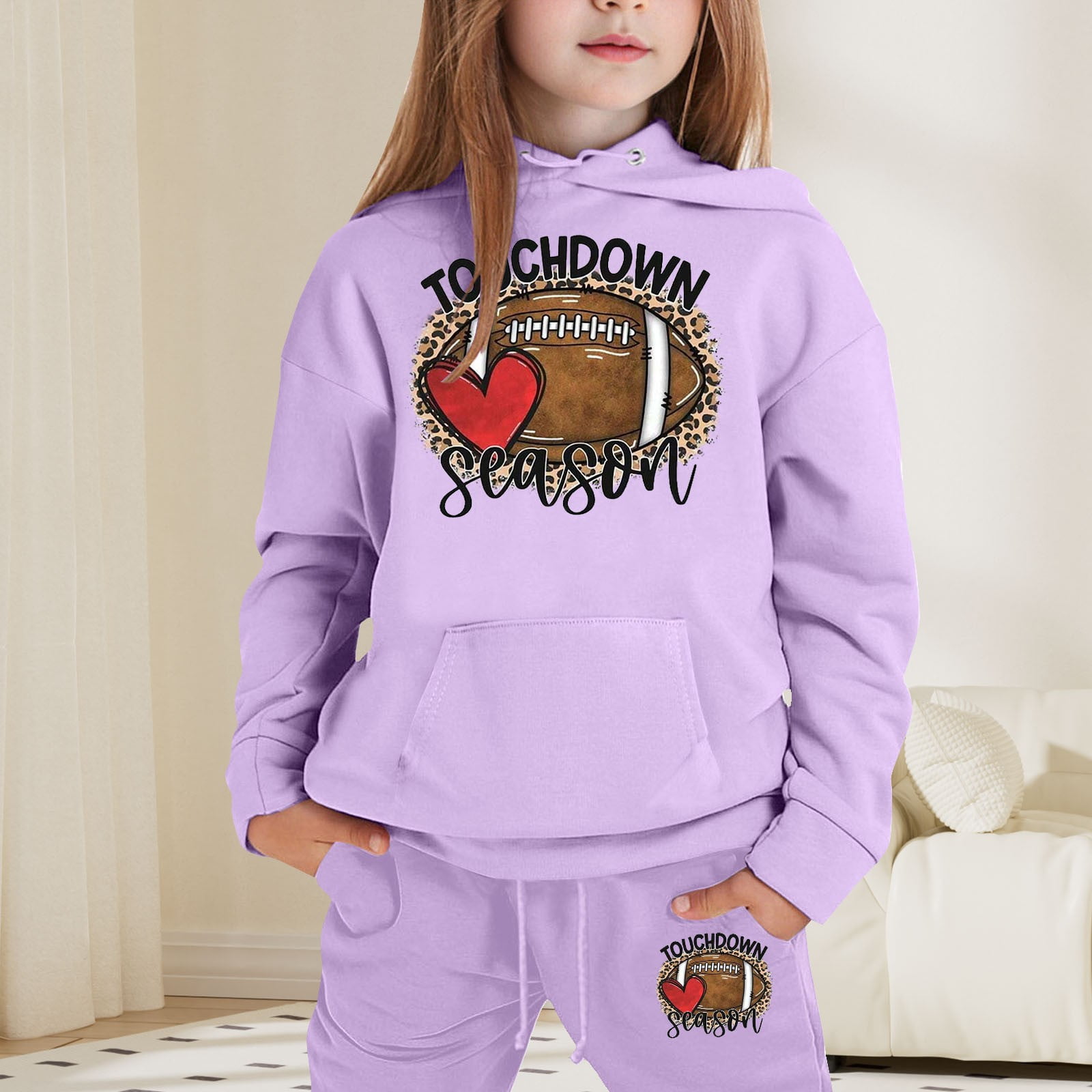 YOUSNH Ensemble de Vêtements Enfant Garçons Filles Manches Longues