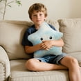 thumbnail image 3 of 16X14 Inch Glowing Star Plush Toy Creative LED Throw Pillow for Home Decoration Multicolor Soft Stuffed Star for Festive Party Gift, 3 of 8