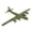 OD Green, variant on TimMee WW2 B-29 Superfortress Bomber Plane - OD Green Plastic Army Men Aircraft