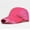 Hot Pink, variant on MSJUHEG Baseball Cap Trucker Hat Trucker Hats Women Ponytail Messy Buns Trucker Plain Baseball Visor Cap Unisex Hat Golf Hat Fascinators Hats for Women Polyester 1PC Hat Navy One Size