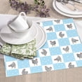 thumbnail image 6 of Dish Drying Mat, Plaid Cartoon Cute Chicken Highly Absorbent Drying Matt Kitchen Counter, Dish Mat Drying Pad Dishes Drainer Mats for Kitchen Counter or Sink, 16 x 18 inch, 6 of 6