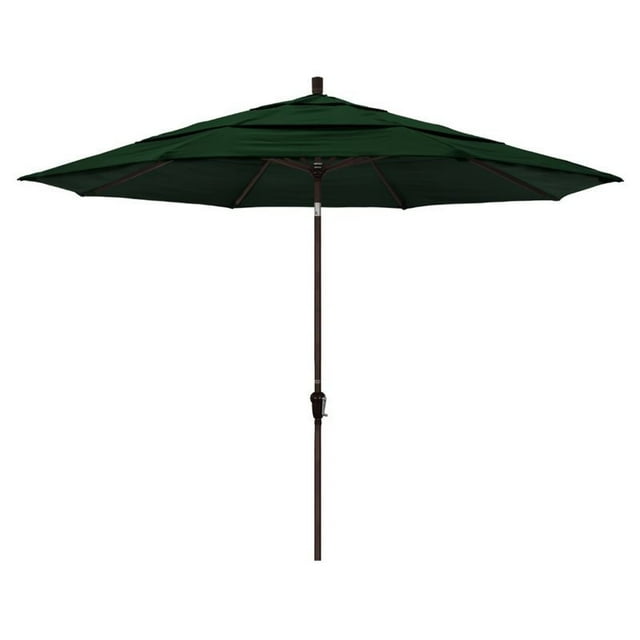 California Umbrella Parasol de Patio de 11 Pieds Vert Chasseur