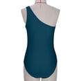 thumbnail image 7 of Oplxuo Women Mesh One Piece Swimsuit - Tummy Control One Shoulder Bathing Suit Cut Out Swimwear 2026, 7 of 7