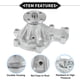 thumbnail image 4 of Bomba de agua Unique Bargains para Ford Ranger Pickup 2.5 TDCi 4x4 No.8ALA15100/8ALA15100A, 4 of 6
