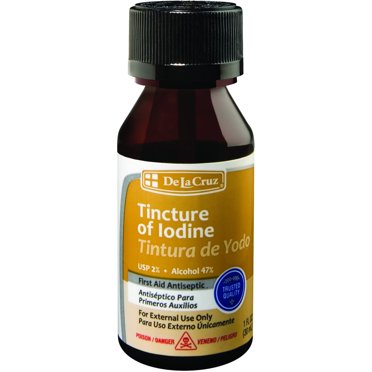 Arymar Yodo Blanco Iodine 2% Antiseptic Solution – 1 Fl Oz (2-Pack) – First Aid For Wounds