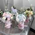 thumbnail image 4 of Ramo de peluche Sanrio Hello Kitty Kuromi Cinnamoroll My Melody muñeco de peluche flor juguete bolsa de regalo regalo de Navidad para el Día de San Valentín, 4 of 5