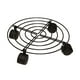 thumbnail image 1 of Tablero rodante para platos en maceta de flores | Caddy de metal de alta resistencia con 4 ruedas bloqueables resistentes al óxido | El cortador de plantas exterior interior soporta hasta 330 libras, 1 of 9