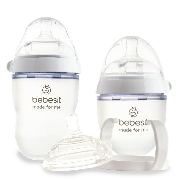 Set 2 Biberones Bebesit Flujo Adaptable 150/250 ml