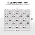 thumbnail image 2 of Fotbe Panda Bear Alfombrilla de Secado para Cocina con Estampado, 18x24 Pulgadas, 2 of 7