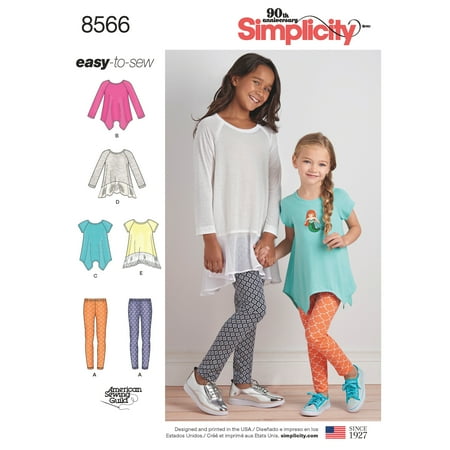 Childs' Size 3-6 Tunic & Leggings Pattern, 1 Each