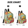 thumbnail image 2 of FORMRS Mini Backpack Purse for Women Travel Daypack Casual Shoulder Bag, Vibrant Tomatoes, 2 of 7