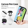 thumbnail image 4 of Lsque Sanrio Pattern Canvas Pen Case - Pencil Pouch - Makeup Bag - Zipper Pouch -Stationery Case - Storage High Capacity Bag Pouch Holder Box Organizer, 4 of 8