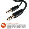 thumbnail image 3 of HyperGear 3.5mm Auxiliary/AUX Audio Cable 3ft Black, 3 of 5