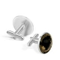 thumbnail image 3 of Crow Elegant Men's Cufflinks Set for Formal Attire Made of Stainless Steel - for Work, Weddings, and Special Occasions, 3 of 6