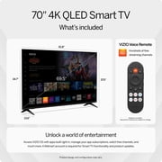 VIZIO Quantum 4K 70 in Class QLED HDR Smart TV, VQD70R-10