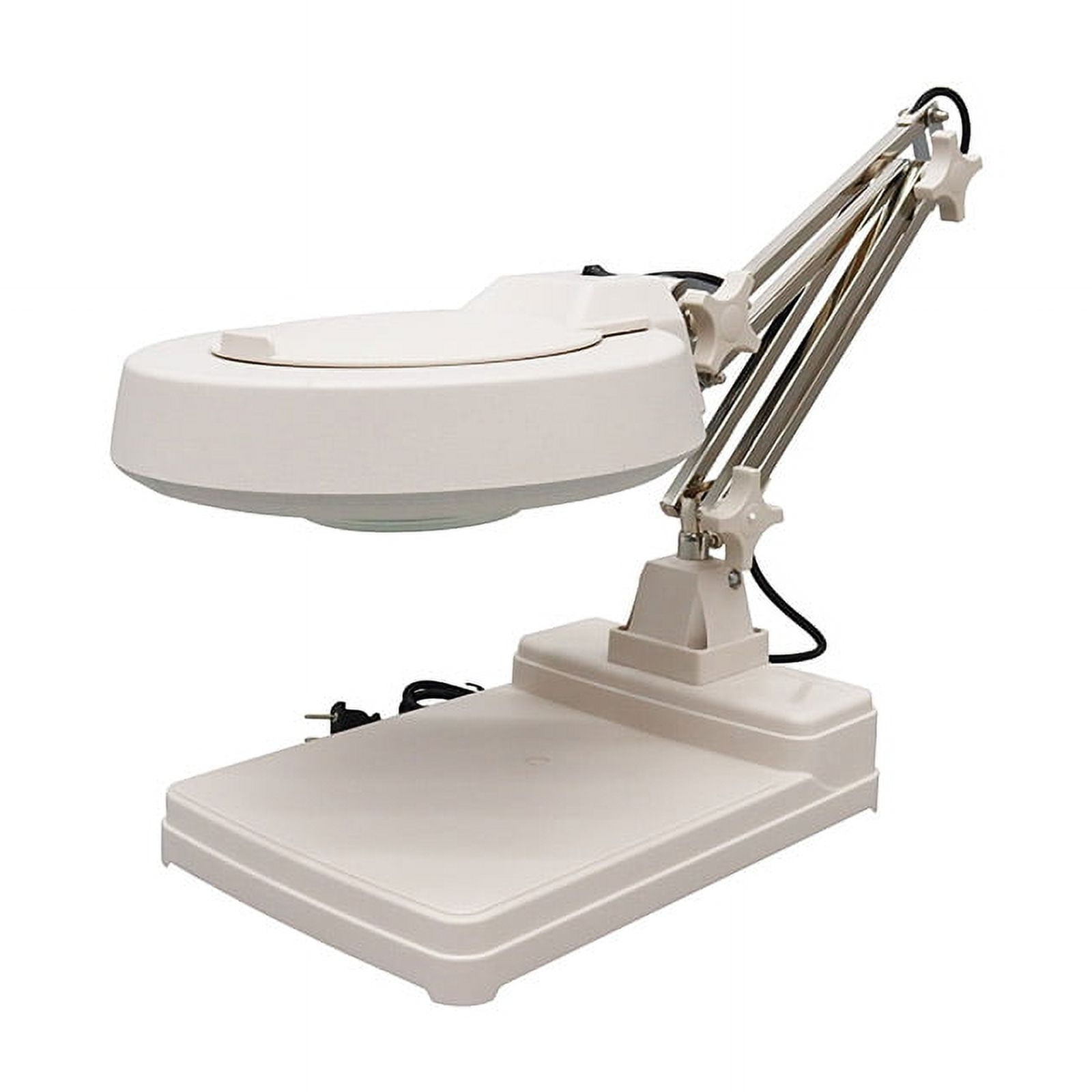20X Bench-top Magnifier Lamp 110V Table Magnifier LED Lamp for Reading and Working