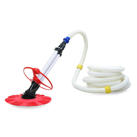 Automatic Swimming Pool Cleaner Vacuum Inground Above Ground with Blue Adapter 10x (Best Automatic Above Ground Pool Vacuum)
