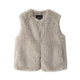 thumbnail image 4 of HH TRAF Otoño Invierno Mujeres Cuello Redondo Sin Mangas Casual Chaleco Suelto Top Mujer Moda Bolsillos Laterales Decorar Chaleco Sólido Abrigo Mujer, 4 of 5