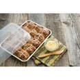 thumbnail image 2 of Baker's Quarter Sheet Nordic Ware de aluminio natural con tapa, 2 of 4