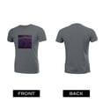 thumbnail image 2 of Coolnut Womens T Shirts Fashion Tops, Lavender Flower Field Women's Basic Short Sleeve Tees, Grey Lightweight Casual Summer Clothes, M, 2 of 6