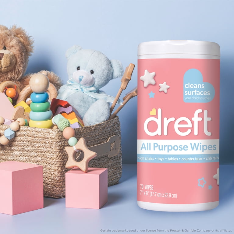 Dreft All Purpose Baby Cleaning Wipes, 70 Count photo 5