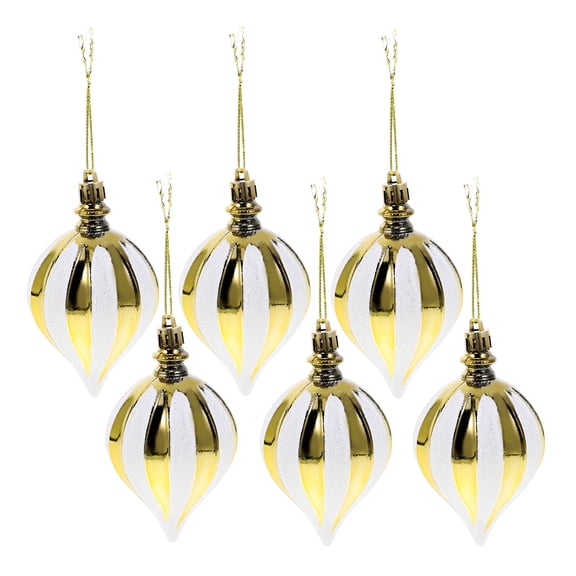 PTOOTP Plastic Christmas Tree Ornaments for Holiday Decorations, Festive Home Decor, and Seasonal Celebration Accents