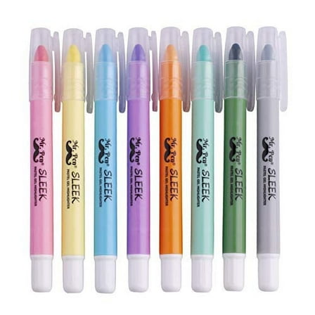 Mr. Pen- Bible Highlighters, Pastel Gel Highlighters, 8 Pack, Assorted Colors