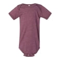 thumbnail image 1 of Bella Canvas Cache-Couche en Jersey pour Bébé, 18-24, Marron Chiné, 1 of 1