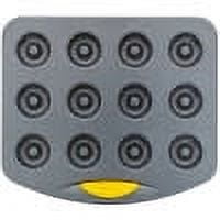 Wilton Bake it Simply Non-Stick Mini Donut Pan, 12-Cavity