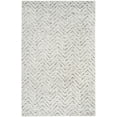 thumbnail image 4 of SAFAVIEH Adirondack Altan Chevron Area Rug, Ivory/Charcoal, 6' x 9', 4 of 5