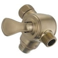 thumbnail image 1 of Delta U4929-CZ-PK Universal Showering Components 3-Way Shower Arm Diverter for Hand Shower - Champagne Bronze, 1 of 1