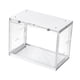 thumbnail image 3 of Vitrina de figuras,Vitrina transparente con puertas iluminadas para figuras,Caja de figuras para exhibir muñecas coleccionables,Estuche de exhibición coleccionable Estuche para figuras de, 3 of 9