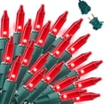 thumbnail image 1 of Guirnalda de luces navideñas Joiedomi, 42,8 m, 200 (2 x 100), color rojo, 1 of 9
