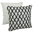 thumbnail image 4 of Blazing Needles 20 x 20 in. Moroccan Patterned Beaded Cotton Throw Pillow, 4 of 4