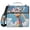 Colorful Spots Giraffe and Rainbow, variant on 3 Ring Zipper Binder with Shoulder Strap Waterproof Trapper Keeper 2 Inch D-Ring 500 Sheets Capacity Watercolor Little Daisy